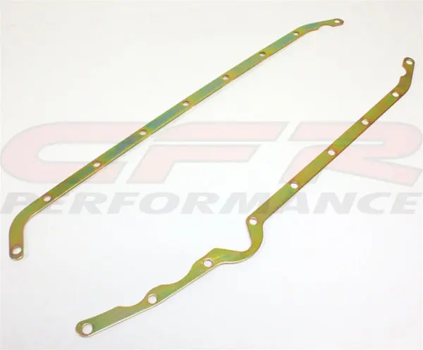 Chevy 58-79 Small Block Oil Pan Reinforced Rails - Zinc 1