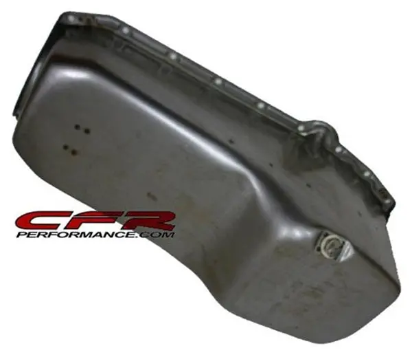 Steel Oil Pan – Fits 1955–1979 Chevy Sb 262‑267‑283‑305‑327‑350‑400 – Stock 4‑Quart – Raw 1