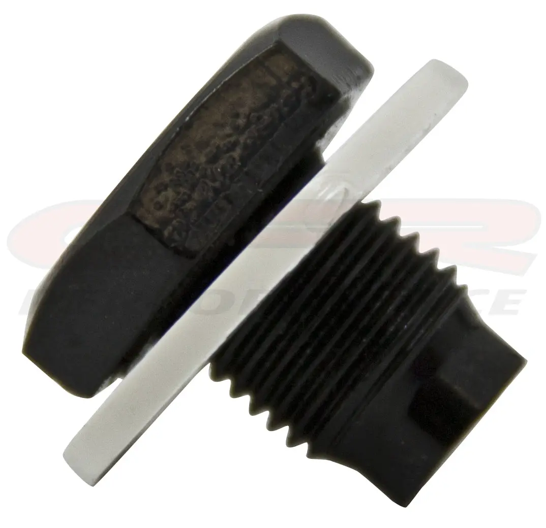 Steel Drain Plug Chevy Ford Chrysler Hemi Mopar - Edp Black 1