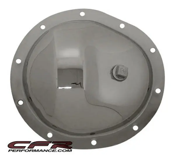 1978-91 Chevy-Gmc Truck Chrome Steel Front Differential Cover - 10 Bolt W- 8.5" Ring Gear 1