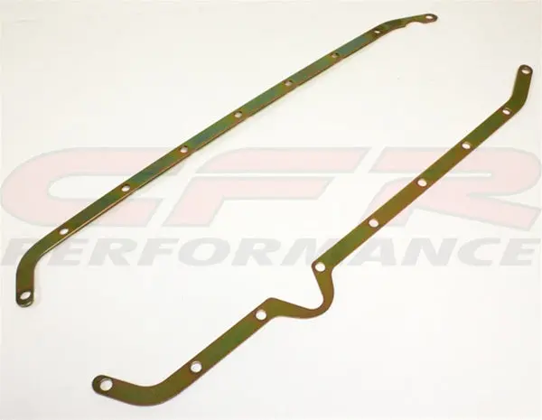 Chevy 80-85 Small Block Oil Pan Reinforced Rails - Zinc 1