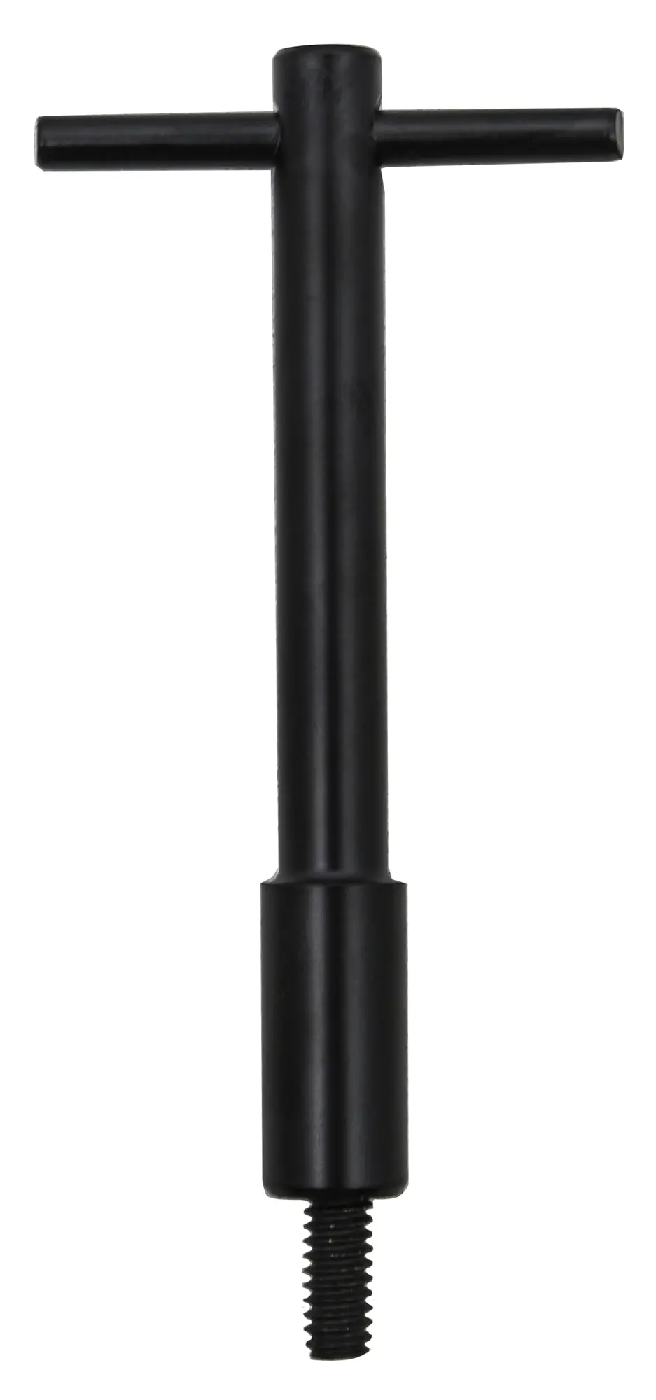 Chevy-Ford-Mopar T-Bar Wing Nut 4" Tall (1-4"-20 X 1-3-8" Studs) - Black 1