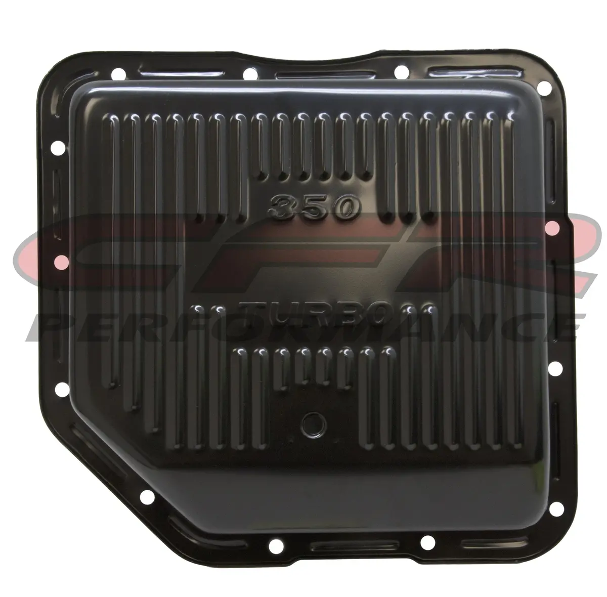 Chevy-Gm Turbo Th-350 Steel Transmission Pan - Black 1