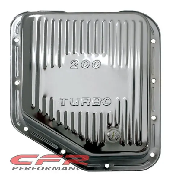 Chevy-Gm Turbo Th-200 Steel Transmission Pan - Chrome 1