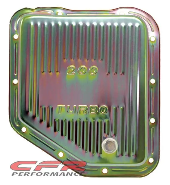 Chevy-Gm Turbo Th-200 Steel Transmission Pan - Zinc 1