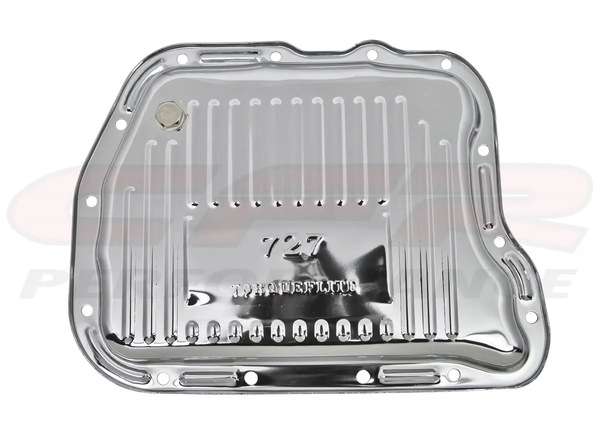 Steel Mopar 727 Transmission Pans - Chrome 1