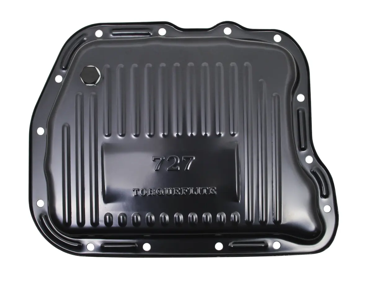 Steel Mopar 727 Transmission Pans - Black 1