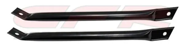 Black Radiator Support Bars - Camaro 1970-81 1