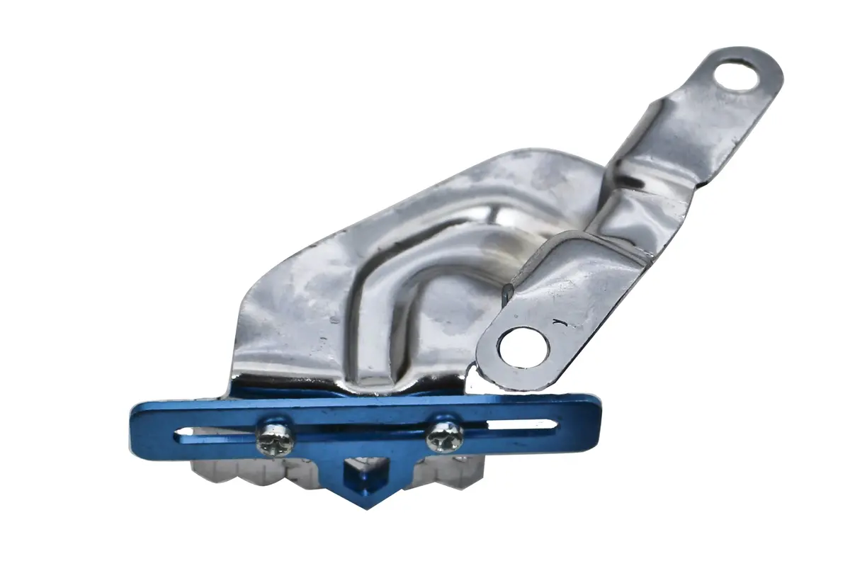 Steel Chevy Bb 396-454 Timing Tab With 8" Pointer - Chrome 1