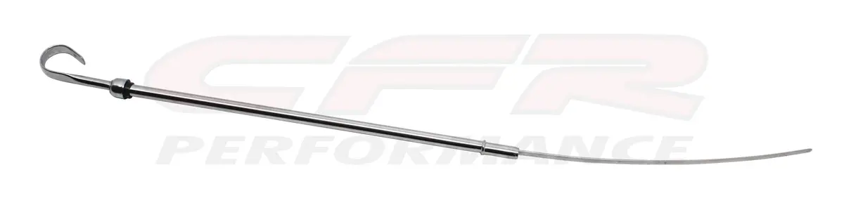 Steel Chrysler-Dodge-Mopar Sb 318-340-360 Engine Oil Dipstick - Chrome 1