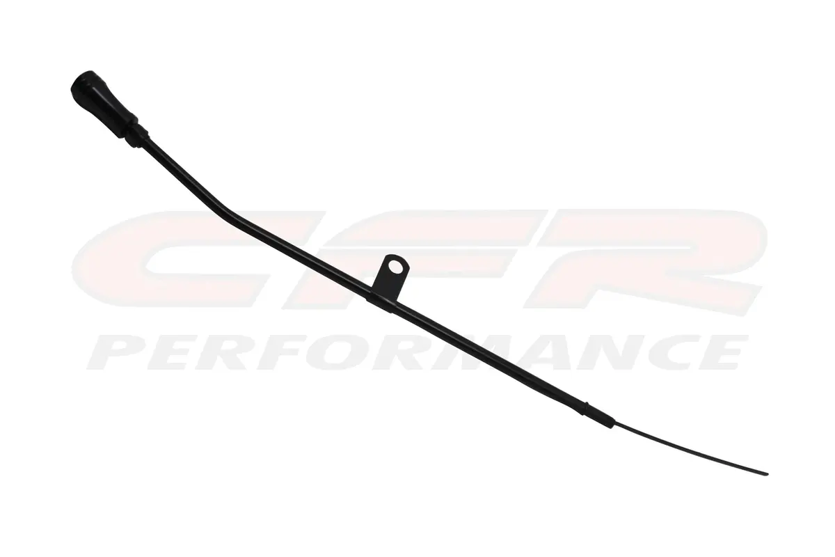 Chrysler-Dodge-Mopar Big Block Engine Oil Dipstick - Black W- Billet Aluminum Handle 1