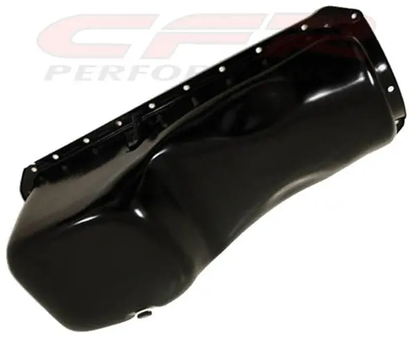 1965-90 Chevy Big Block 396-402-427-454 Stock Capacity Oil Pan - Black 1