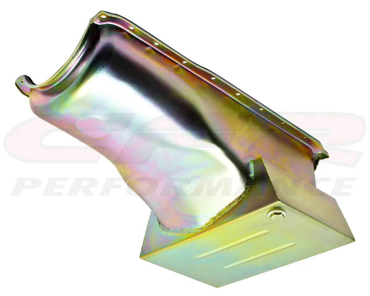 1970-82 Ford Small Block 351C-351M-400 Drag Racing Oil Pan - Zinc 1