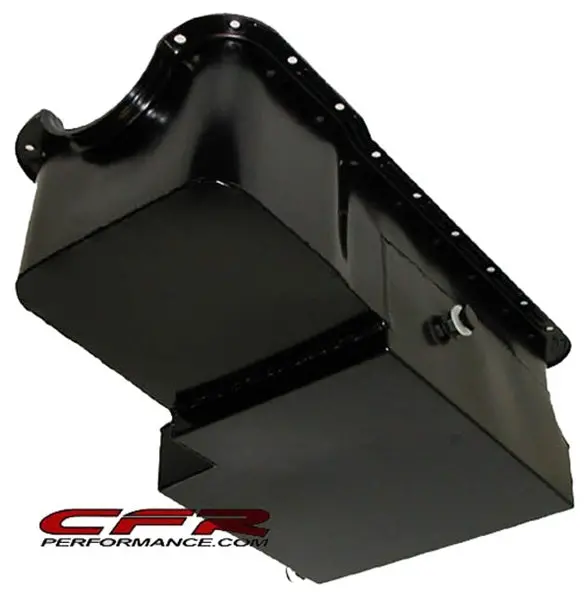 1988-96 Ford Small Block 351W Windsor Imca Circle Track Racing Oil Pan - Black 1