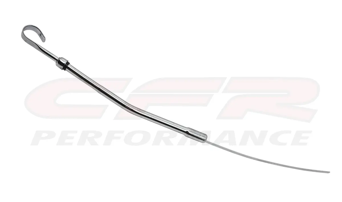 1965-79 Pontiac Small Block Engine Oil Dipstick - Chrome 1