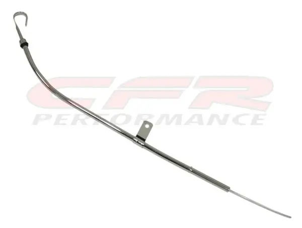1980-85 Chevy Small Block Engine Oil Dipstick - Chrome 1