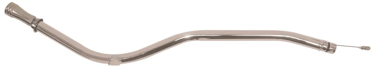 Steel Chevy-Gm Powerglide Transmission Dipstick Billet Handle- Chrome 1