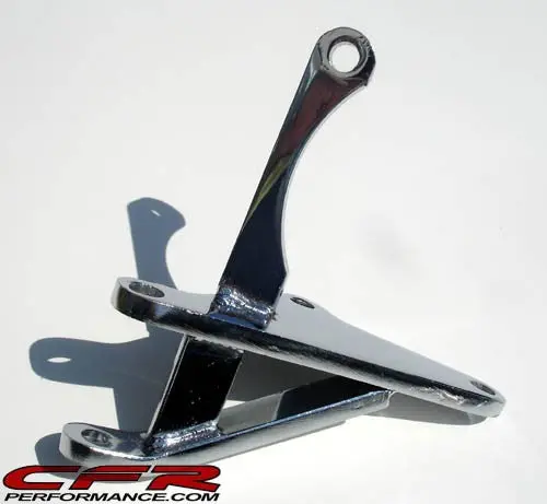 1969-Up Chevy Big Block Lower Alternator Bracket (Swp) - Chrome 1