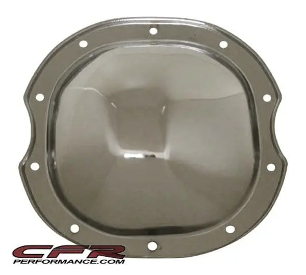 1964-72 Chevy-Gm Intermediate Chrome Steel Rear Differential Cover - 10 Bolt W- 8.5" Ring Gear 1