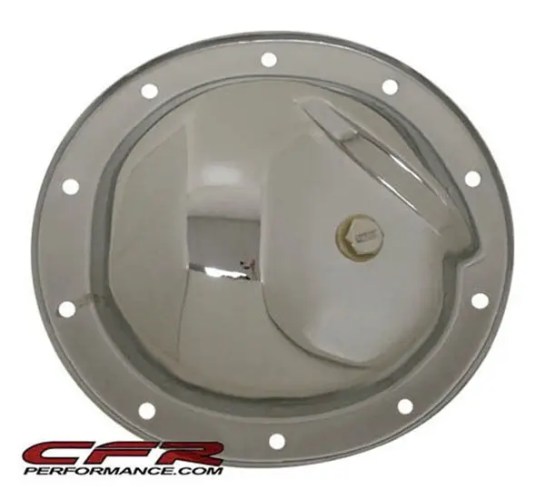 1964-95 Chevy-Gm Chrome Steel Rear Differential Cover - 10 Bolt W- 8.2" Ring Gear 1