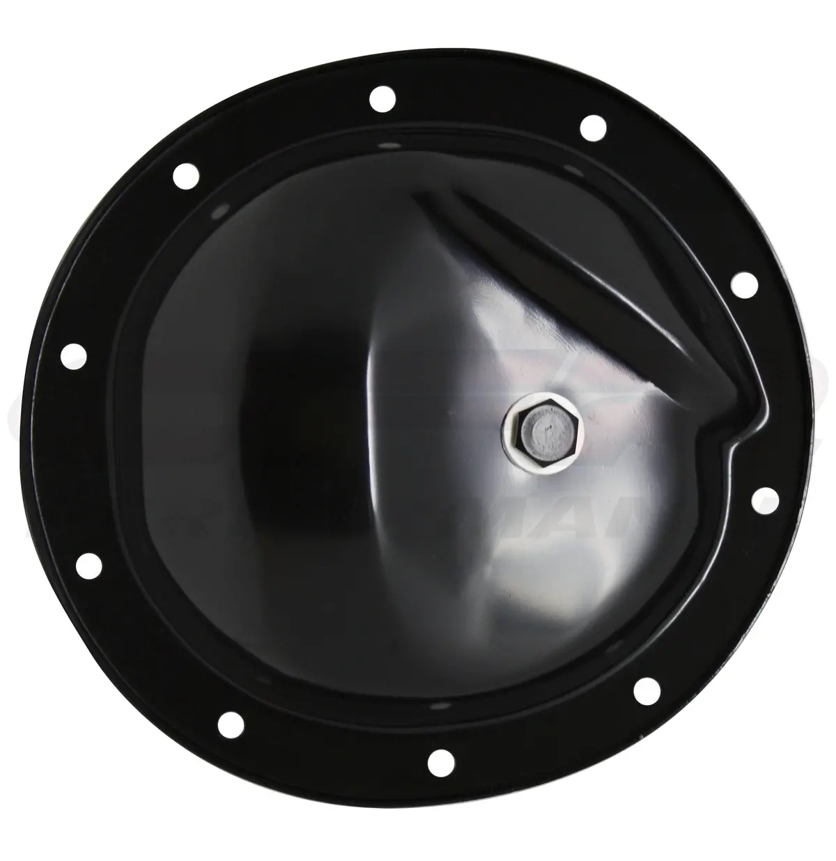 1964-95 Chevy-Gm Black Steel Rear Differential Cover - 10 Bolt W- 8.2" Ring Gear 1