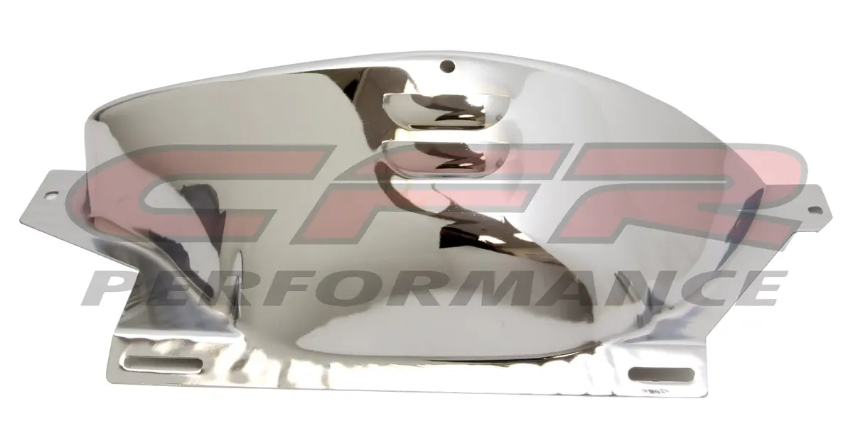 Chevy-Gm 700R4 Flywheel Inspection Cover – Chrome Steel 1
