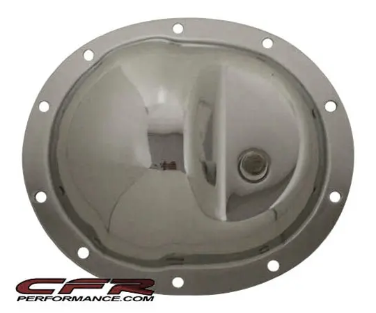 1986-90 Jeep Wrangler Dana 35 Chrome Steel Rear Differential Cover - 10 Bolt 1