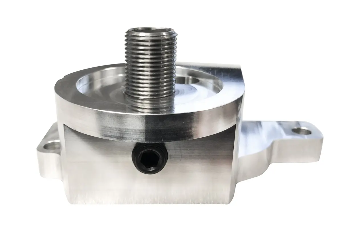 Aluminum Oil Filter Adapter Compatible With Hz-9736 Oil Pan – Replacement Filter Adapter Only 1