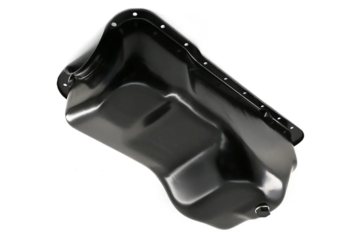 1988-96 Ford Small Block 351W Windsor Stock Capacity Truck Oil Pan - Black 1