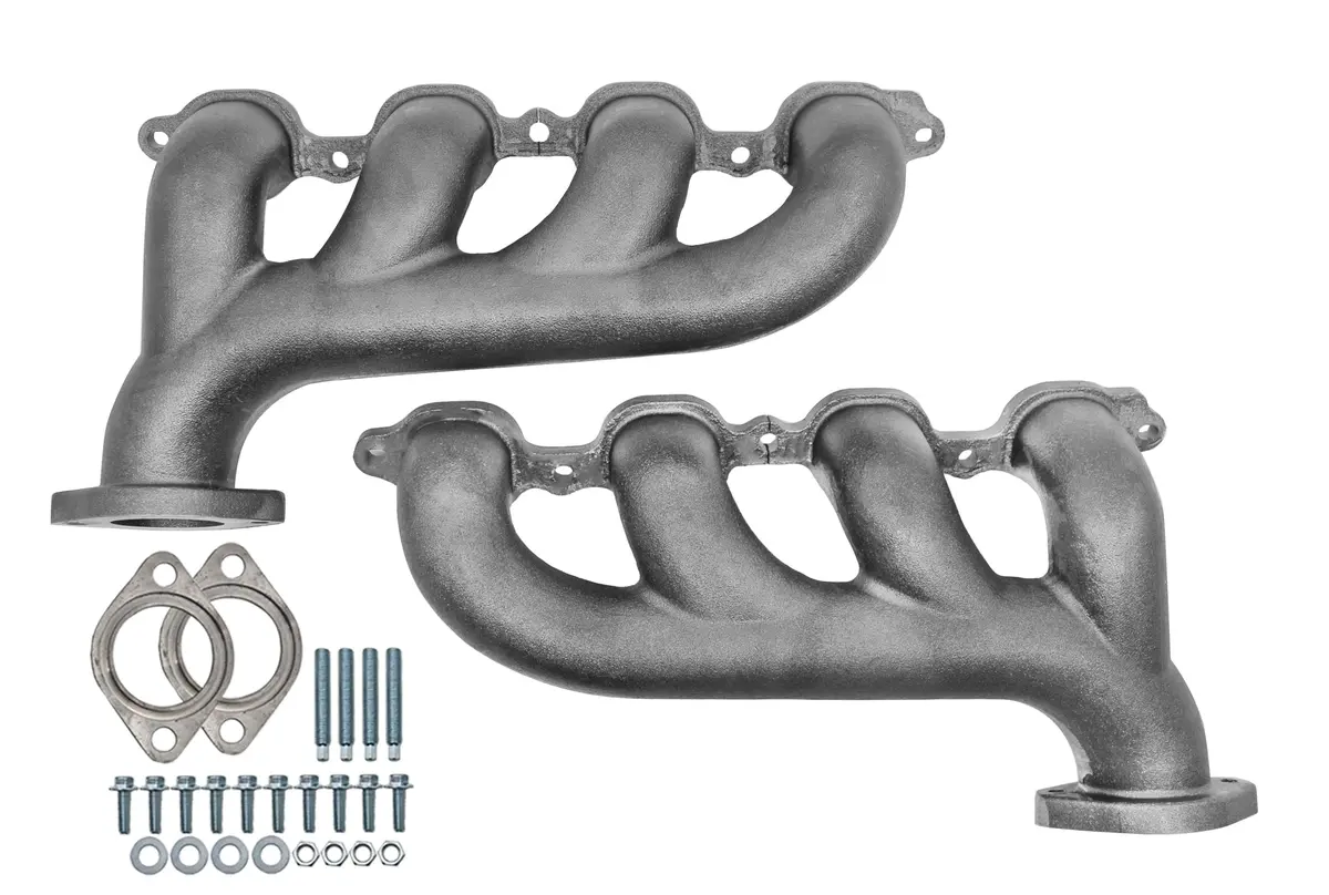 Cast Iron Exhaust Manifolds Chevy Lt Based - Raw 1