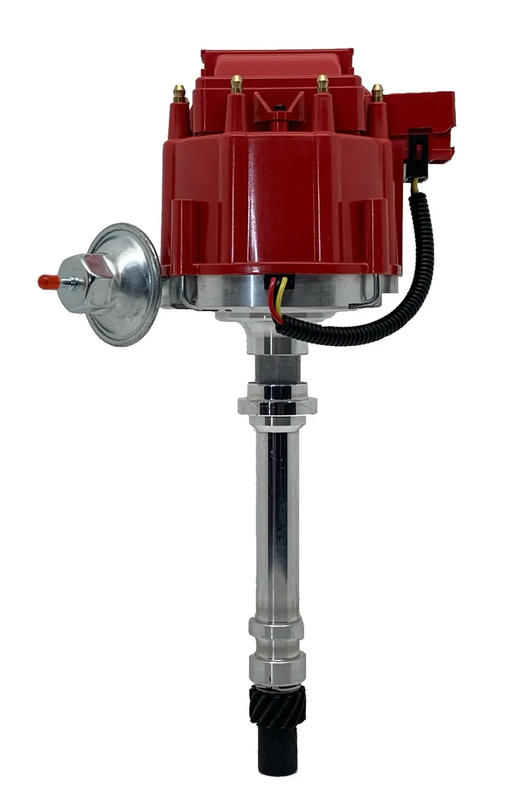 Chevy-Gm Hei Distributor Ignition V8 65K Coil 283 305 307 327 350 383 400 427 Sbc Small Block 396 427 454 Bbc Big Block (Red) 1
