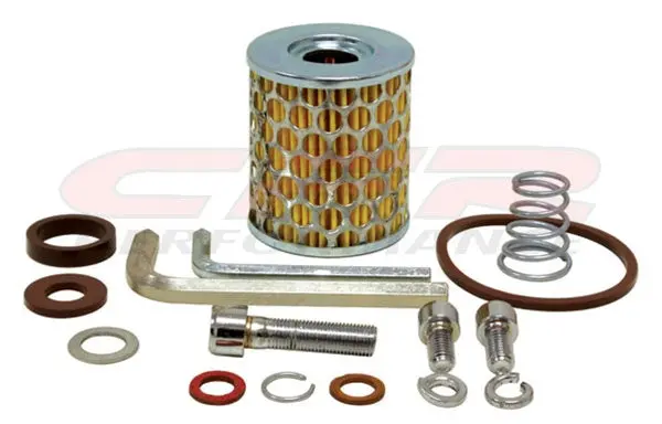 Compact Fuel Filter Element & Gasket Kit - Chevy Ford Mopar 1