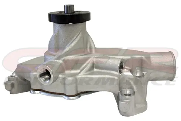 1955-78 Chevy Small Block Aluminum High Volume Short Water Pump - Natural 1