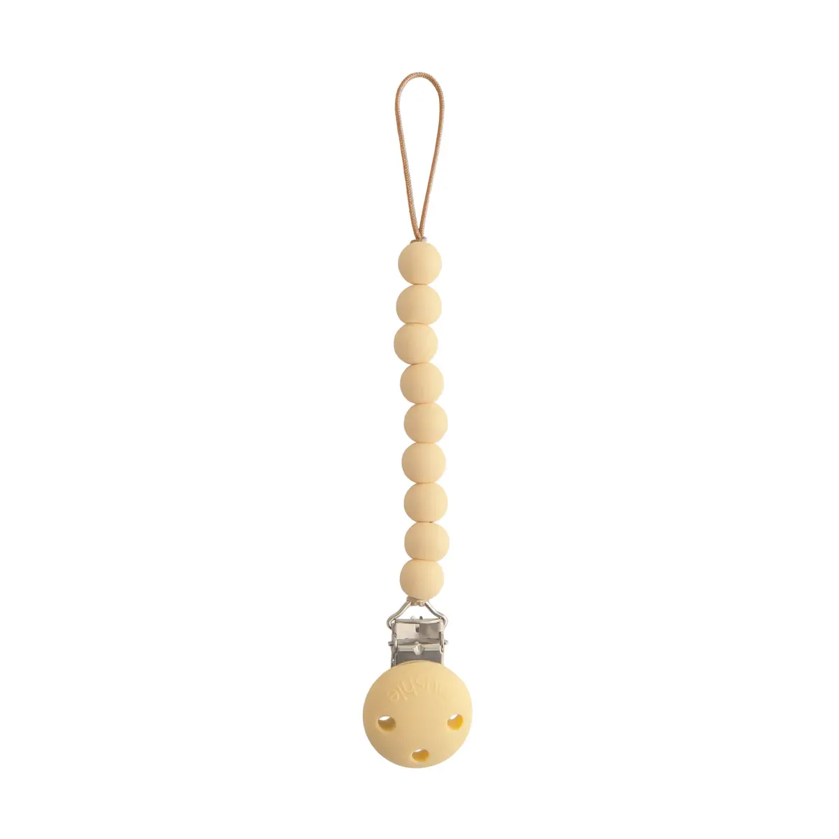 Mushie Silicone Pacifier Clip | Hera 2