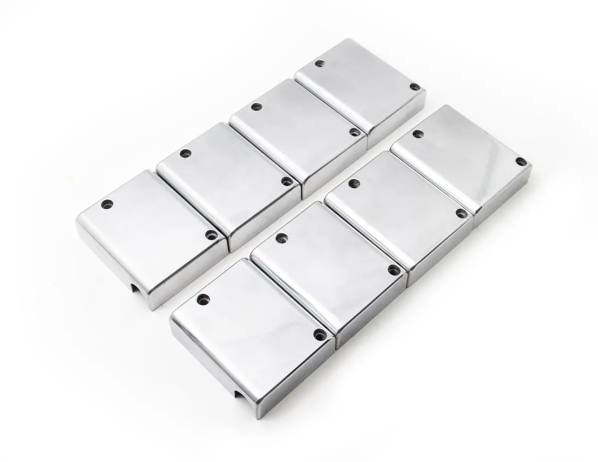 Aluminum Mopar Chrysler Jeep Ram Gen 3 Hemi 5.7L, 6.1L, 6.4L Coil Covers Kit - Polished 1