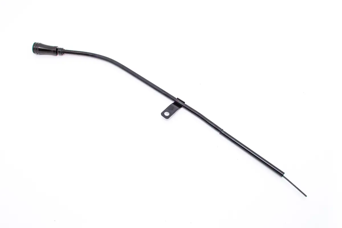 Steel 1980-85 Chevy Sb 427 Engine Oil Dipsticks  23" Long 20.5" Tube Billet Handle - Black 1
