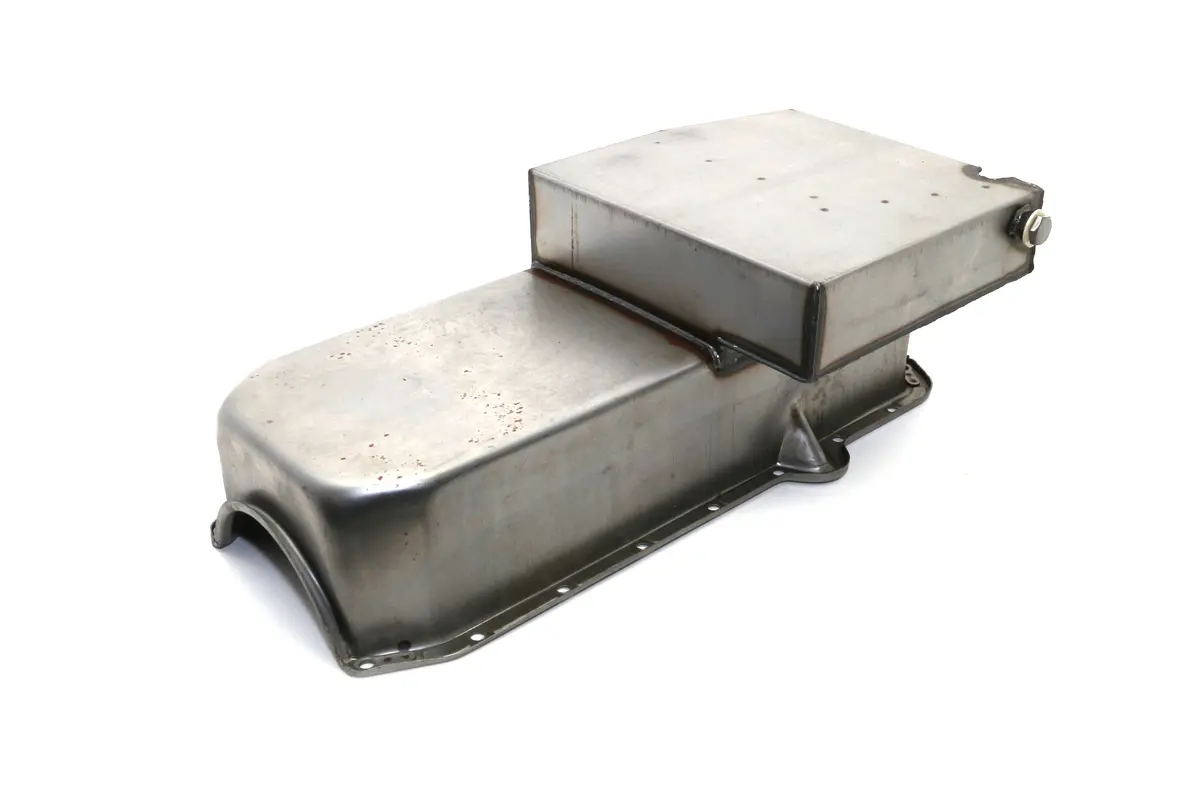 Steel 1980–85 Chevy Sb 283–350 Imca Circle Track Racing Oil Pan – Raw 1