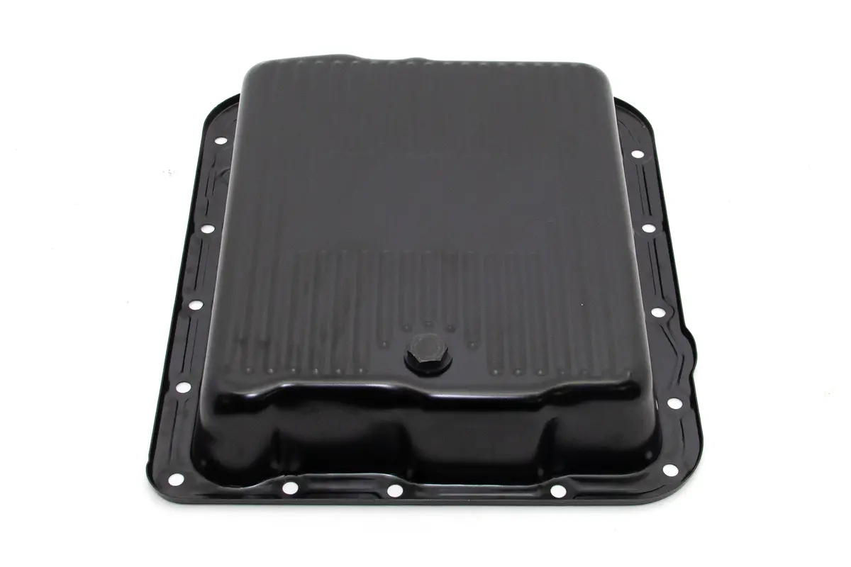 Chevy-Gm 700R4-4L60e-4L65e Steel Transmission Pan - Black Edp 1