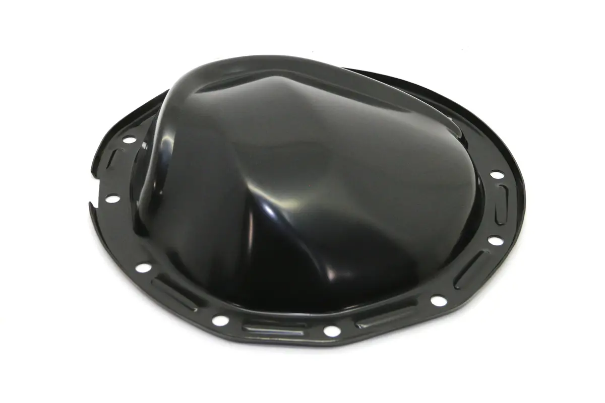 1964-72 Chevy-Gm Black Steel Rear Differential Cover - 12 Bolt W- 8.875" Ring Gear 1