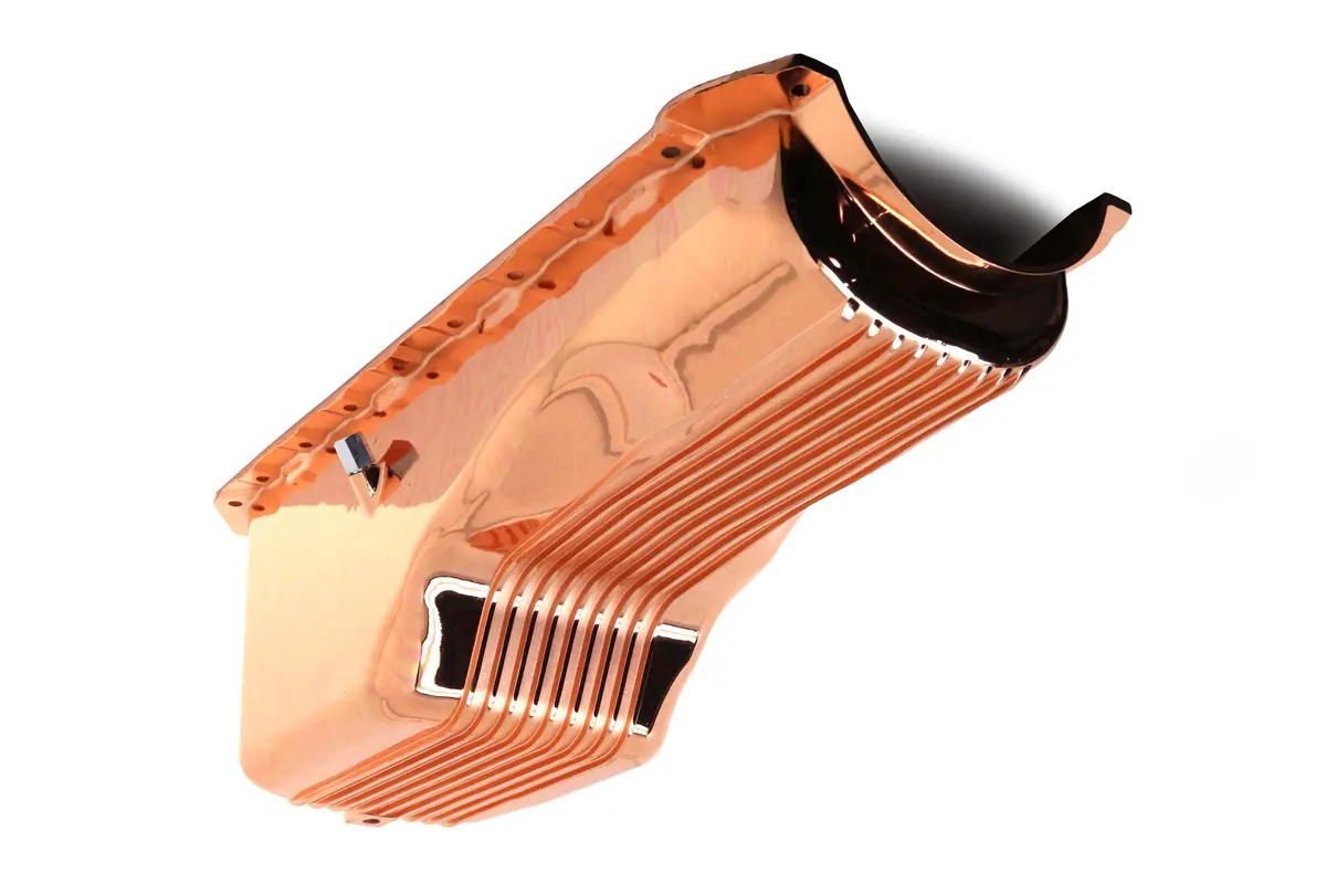 Aluminum 1965-90 Chevy Bb 396-402-427-454 Gen 4 Oil Pan - Copper 1