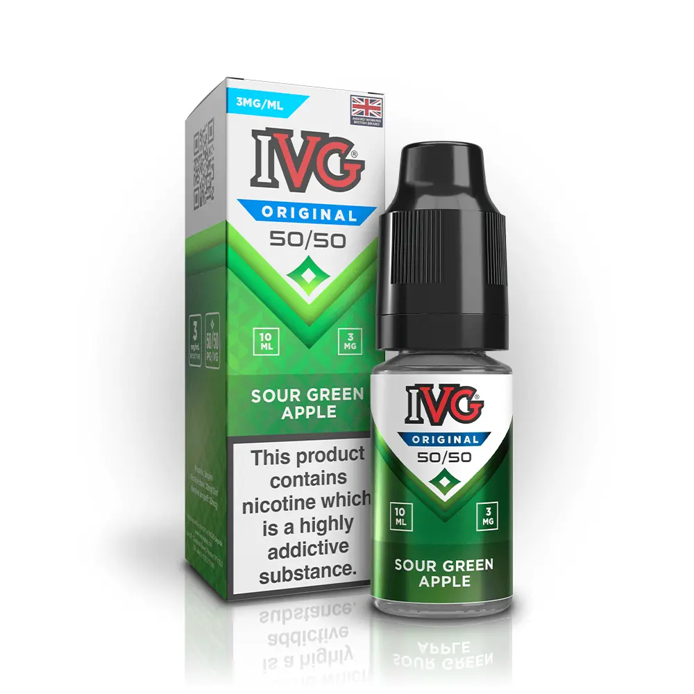 Ivg Original 50/50 Sour Green Apple 1