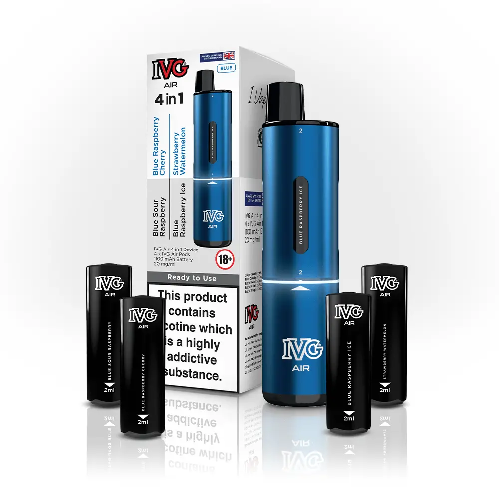 Ivg Air 4 In 1 Blue Starter Kit 1