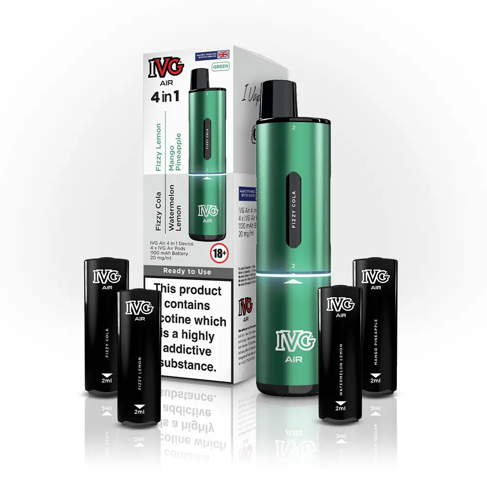 Ivg Air 4 In 1 Green Starter Kit 1