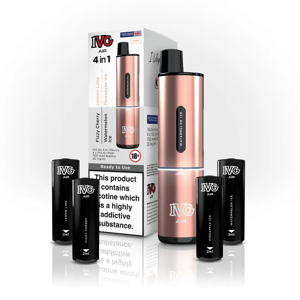 Ivg Air 4 In 1 Pink Starter Kit 1