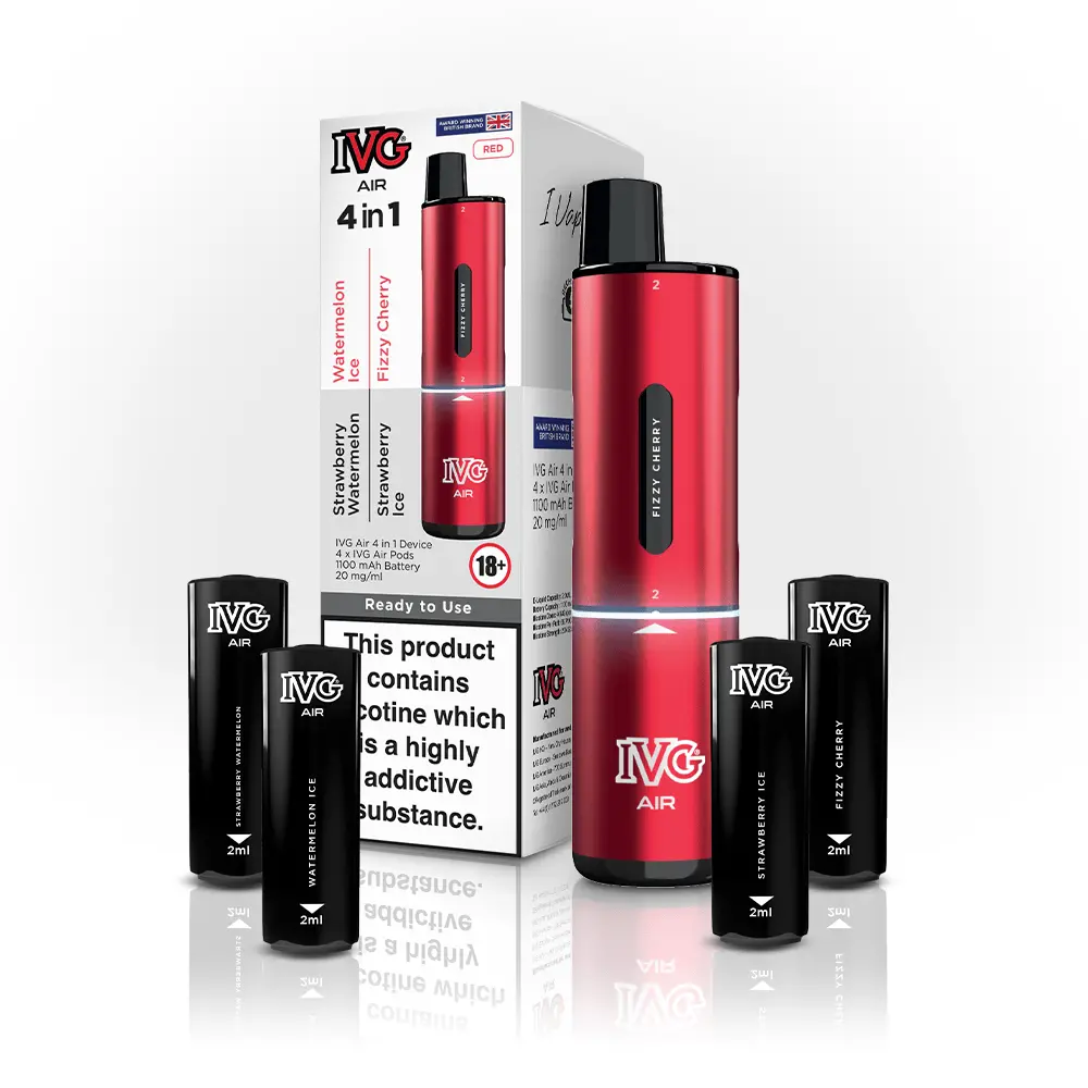 Ivg Air 4 In 1 Red Starter Kit 1