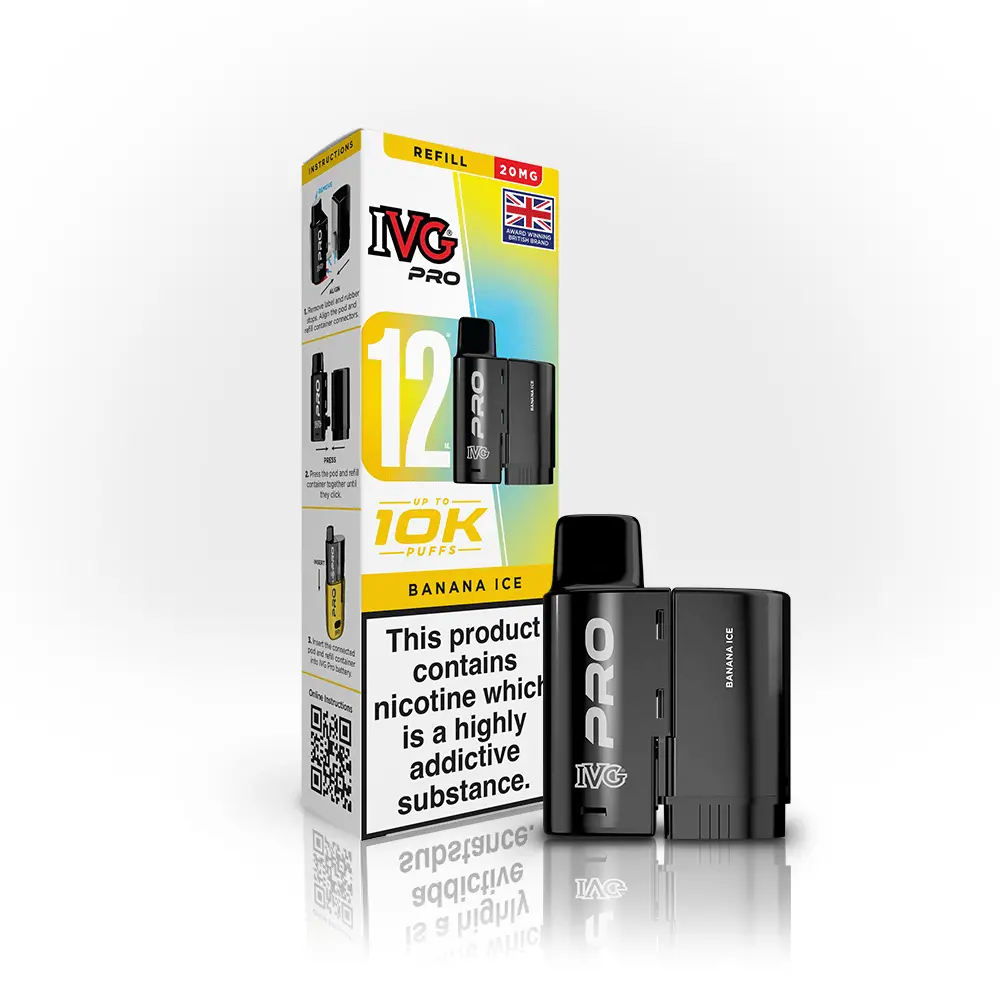 Ivg Pro Banana Ice Refill Pod 1