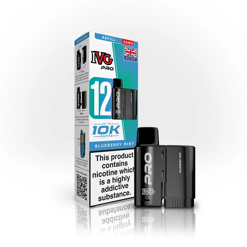 Ivg Pro Blueberry Mint Refill Pod 1