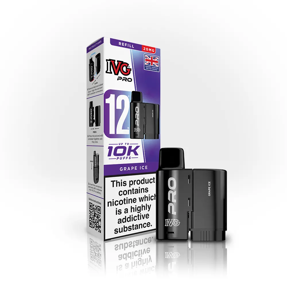 Ivg Pro Grape Ice Refill Pod 1