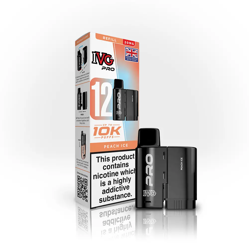 Ivg Pro Peach Ice Refill Pod 1