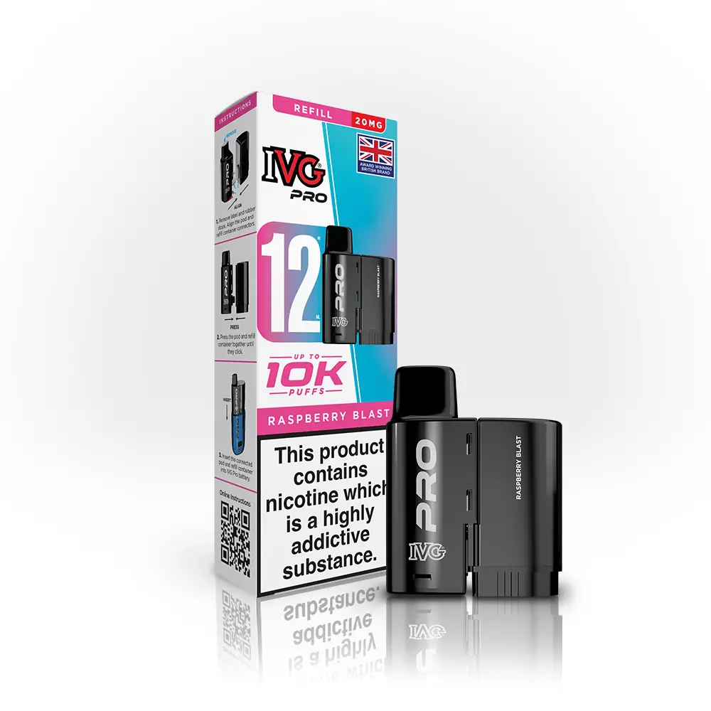 Ivg Pro Raspberry Blast Refill Pod 1